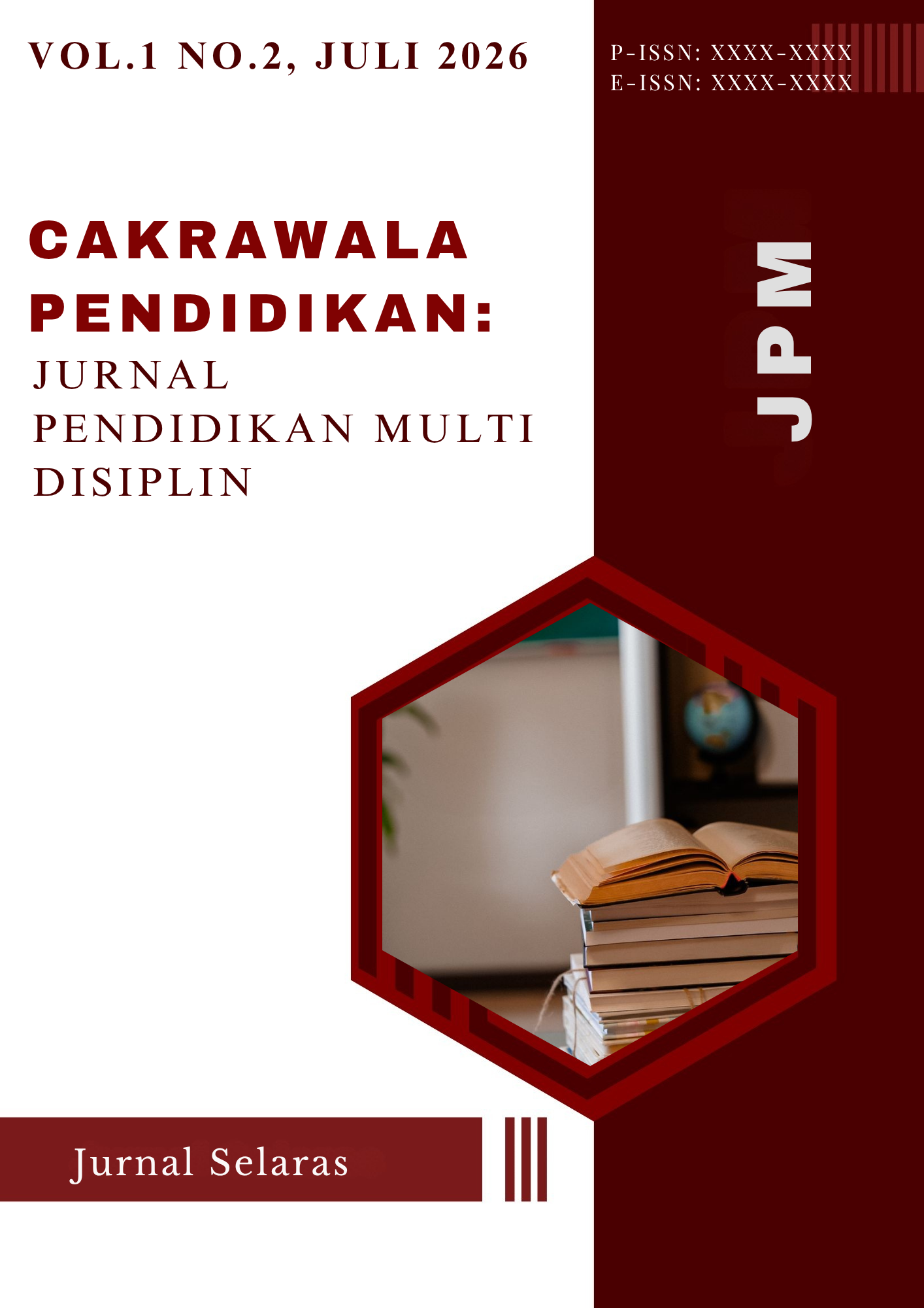 					View Vol. 1 No. 2 (2026): Inovasi Kontemporer dalam Ilmu Kependidikan: Teori, Praktik, dan Tantangan Sosio-Edukatif
				